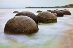 Moeraki boulders, New Zealand
