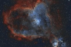 IC1805 Heart nebula. 7,500 light-years away.